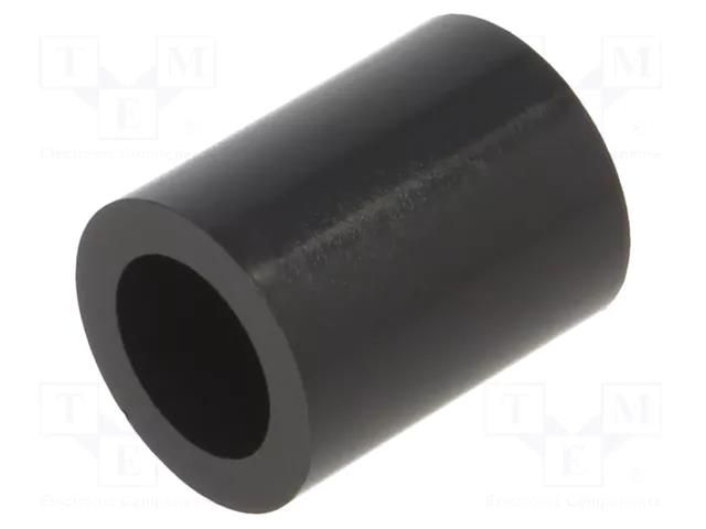 Spacer sleeve; cylindrical; polyamide; L: 20mm; Øout: 16mm; black DREMEC DR3816/10.4X20