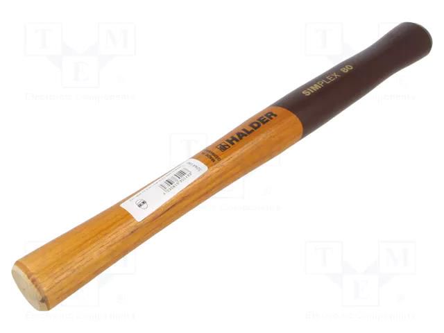 Interchangeable blade; 395mm; 80mm; wood HALDER HAL-3244.080