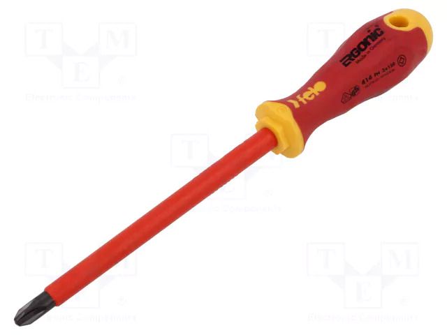 Screwdriver: insulated; Phillips; PH3; ERGONIC® FELO FL41430490