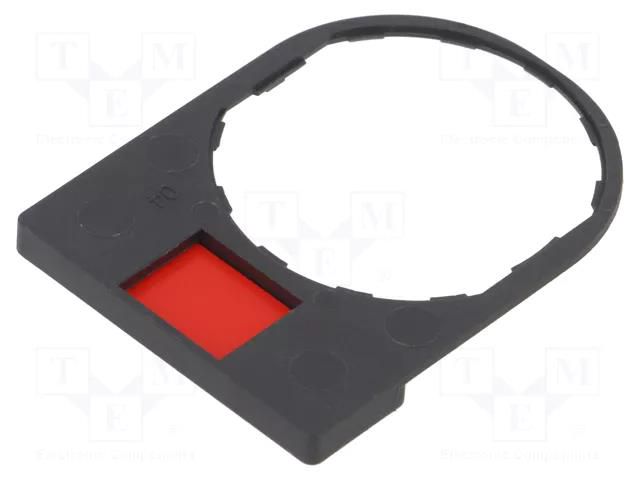 Description label; Harmony XB4 SCHNEIDER ELECTRIC ZBY2101