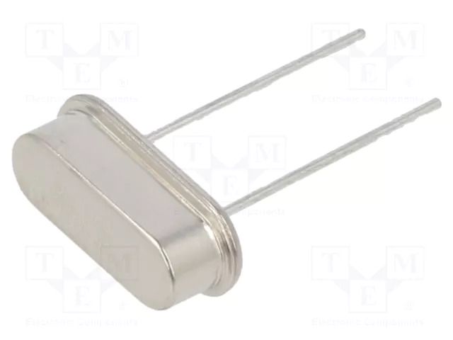 Resonator: quartz; 8MHz; ±10ppm; 18pF; THT; 11.5x5x3.68mm QST 49-8.000MEEJ-B