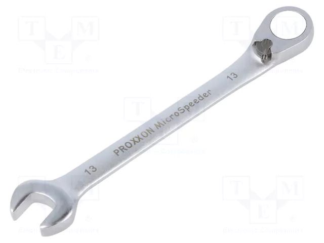 Wrench: combination spanner; rattle; 13mm; MicroSpeeder PROXXON PR23135
