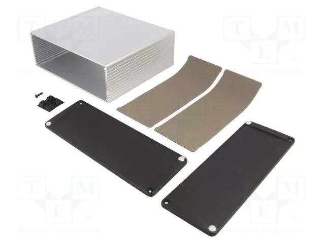 Enclosure: shielding; X: 191mm; Y: 160mm; Z: 68mm; aluminium; natural HAMMOND HM1457U1601E