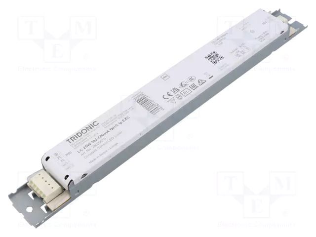 Power supply: switching; LED; 25W; 20÷50VDC; 100÷500mA; 198÷264VAC TRIDONIC 28000679