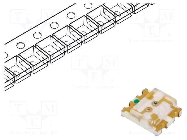 LED; red/yellow-green; SMD; 3227; 1.6÷2.4/1.6÷2.4VDC; 3.2x2.7mm LUCKYLIGHT LL-S155SGC-2S-2A