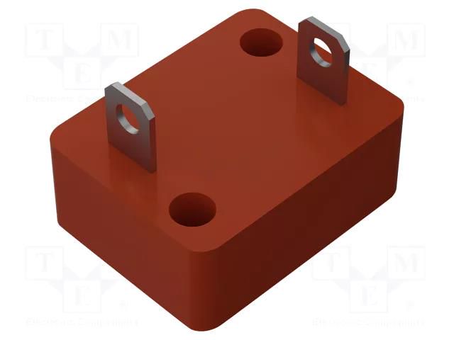 Varistor: block; 250VAC; 330VDC; 390V; 46.8x60.3x23mm; screw; 370J LITTELFUSE V251DB40