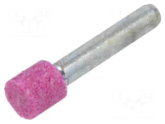 Grindingstone; Ø: 10mm; Ø: 6mm; aluminium oxide; Mounting: rod 6mm PG PROFESSIONAL PG-MA.014