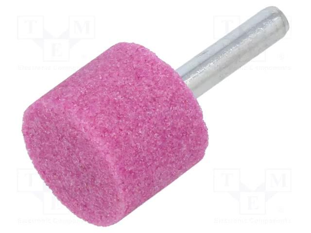 Grindingstone; Ø: 25mm; Ø: 6mm; aluminium oxide; Mounting: rod 6mm PG PROFESSIONAL PG-MA.032