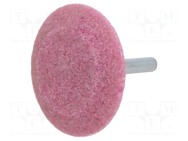 Grindingstone; Ø: 50mm; Ø: 6mm; aluminium oxide; Mounting: rod 6mm PG PROFESSIONAL PG-MH.004