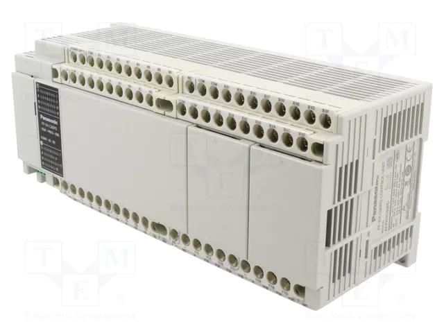 Module: PLC programmable controller; OUT: 28; IN: 32; FP-X; 24VDC PANASONIC AFPXC60PDJ