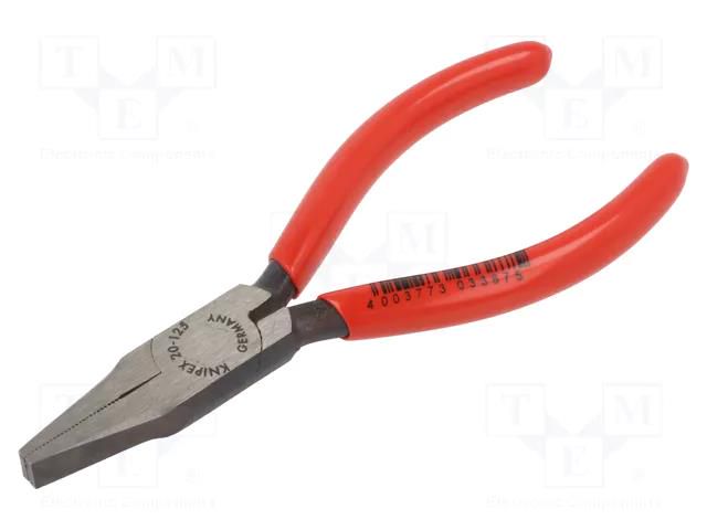 Pliers; flat; 125mm KNIPEX KNP.2001125