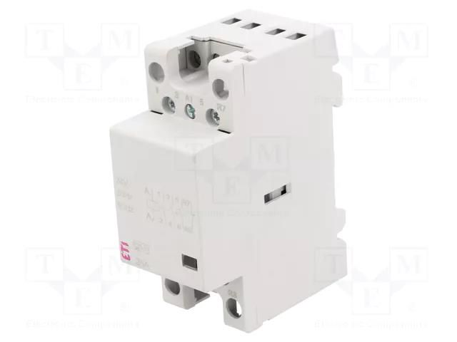 Contactor: 4-pole installation; 25A; 24VAC; NC + NO x3; R ETI POLAM 002462321