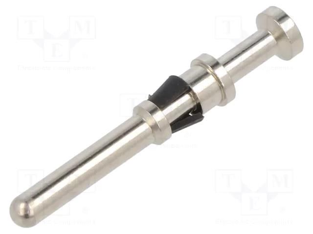 Contact; male; copper alloy; nickel plated; 0.75÷1mm2; crimped HARTING 09580006505