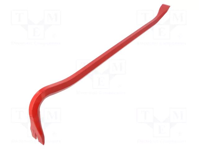 Clamp; flat tip; L: 600mm; W: 18mm; for nails; tool steel; crowbar RENNSTEIG REN.2716002