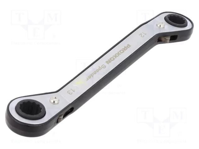 Wrench; box,with ratchet; 12mm,13mm; Speeder PROXXON PR23209