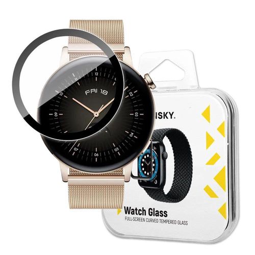 Wozinsky Watch Glass Hybrid Glass for Huawei Watch GT 3 46 mm Black, Wozinsky 5907769310096 5907769310096