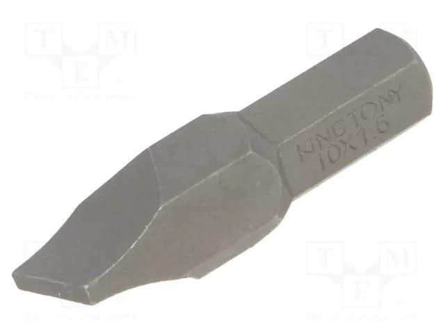 Screwdriver bit; slot; 10x1.6mm; Overall len: 36mm KING TONY KT-183610S