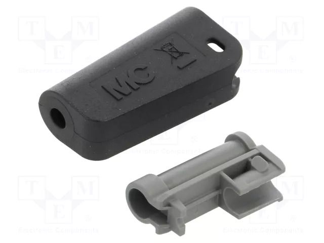 Case; black; Overall len: 36.3mm; Socket size: 4mm STÄUBLI KT-L-4-30-21