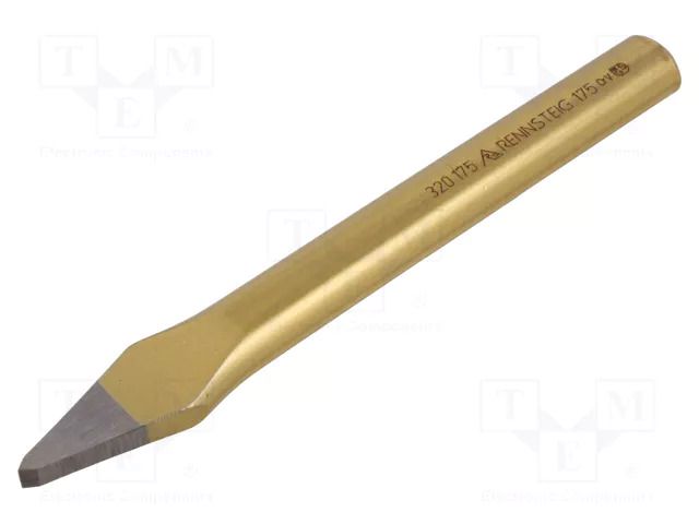 Crosscut chisel; Tipwidth: 7mm; L: 175mm RENNSTEIG REN.3201750
