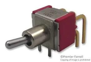 SWITCH, DPDT, 0.4VA, 20VAC/DC 7201MD9ABE