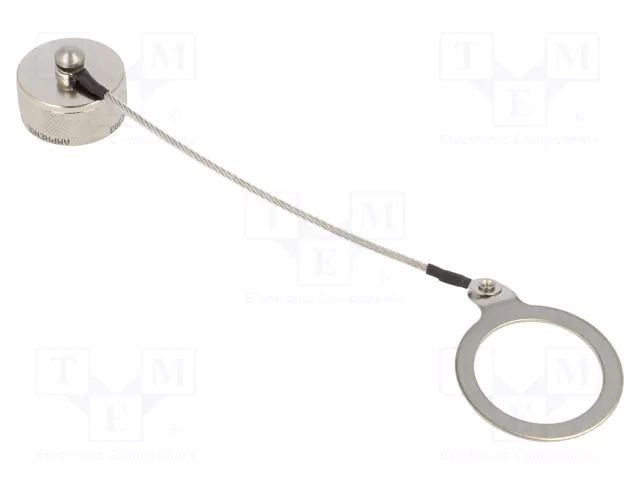 Protection cover; MIL-DTL-38999 Series III; size 15; silver AMPHENOL AIR D38999/33F15N