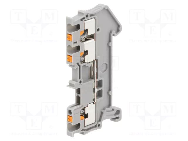 Splice terminal: rail; PT; 17.5A; 500V; for DIN rail mounting PHOENIX CONTACT PT1.5/S-TWIN