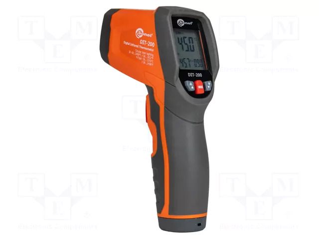Infrared thermometer; LCD; -50÷1000°C; Opt.resol: 20: 1 SONEL DIT-200