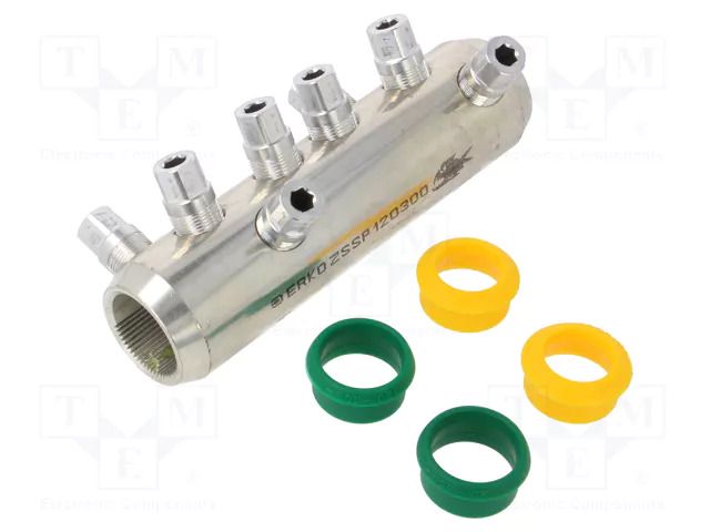 Tip: butt splice; 120÷300mm2; screw terminal; for cable; 36kV ERKO ZSSP-120300