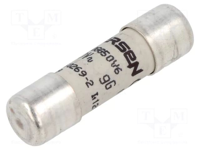 Fuse: fuse; 6A; 500VAC; gG; ceramic; 10x38mm SCHNEIDER ELECTRIC DF2CN06