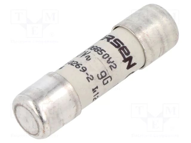 Fuse: fuse; 2A; 500VAC; gG; ceramic; 10x38mm SCHNEIDER ELECTRIC DF2CN02