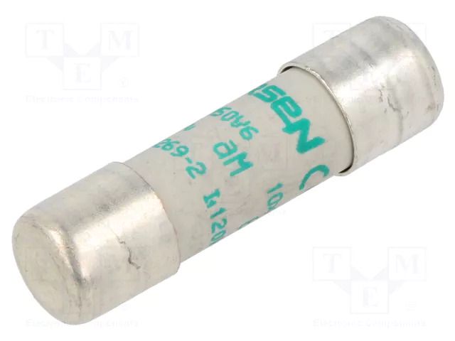 Fuse: fuse; 6A; 500VAC; aM; ceramic; 10x38mm SCHNEIDER ELECTRIC DF2CA06