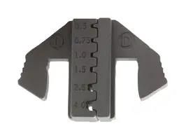 CRIMPING DIE D   AWG: 22/20/18/16/14/12   DIN: 0.5, 0.75,1.0,1.5,2.5,4.0 MM2 95AC0008 10178DS