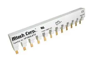 BUSBAR, CKT BREAKER, 12PIN, 1PH, 115A 1P16UL3/12