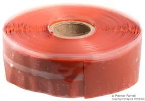 TAPE, SILICONE FUSION, RUBBER, RED, 1INX36FT 608036-1..