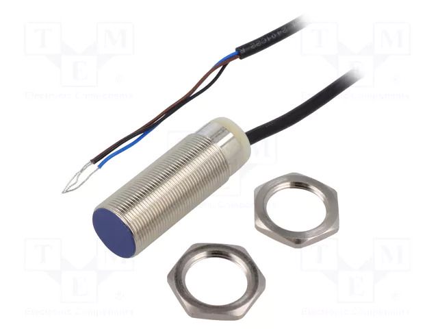 Sensor: inductive; OUT: PNP / NO; 0÷5mm; 10÷36VDC; M18; 5m; IP67 TELEMECANIQUE SENSORS XS118BLPAL5