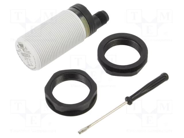 Sensor: capacitive; Range: 2÷16mm; 20÷250VAC; OUT: SCR; Housing: M30 CARLO GAVAZZI EC3016TBAPL-6