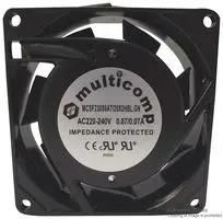 FAN, 80MM, 230VAC SF23080AT/2082HBL.GN