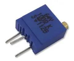 TRIMMER, POT, 100R, 23TURN, THD M64Y101KB40