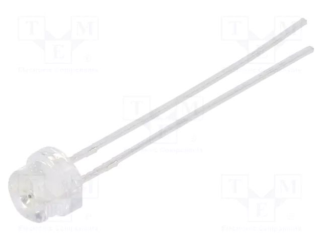 LED; yellow; 4.8mm; 350mcd; 100°; Front: convex; No.of term: 2; THT LUCKYLIGHT LL-483YC1C-1B