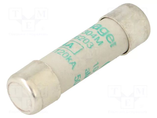Fuse: fuse; 4A; 500VAC; aM; cylindrical,industrial; 10x38mm HAGER LF304M