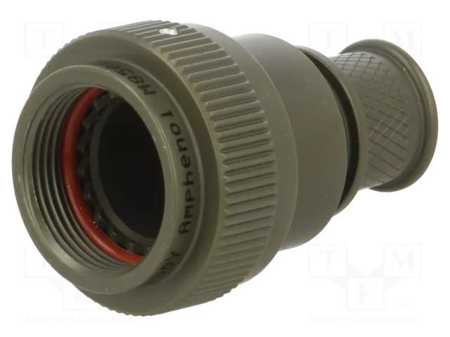 Accessories: plug cover; size 13; MIL-DTL-38999 Series III AMPHENOL AIR M85049/88-13W03