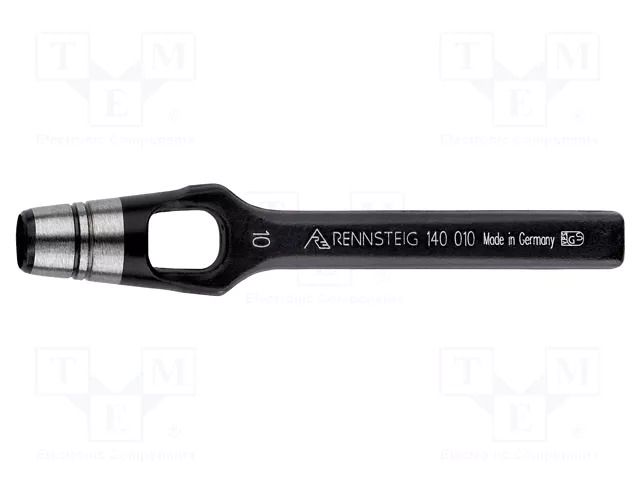 Puncher; for stamping out; 10mm RENNSTEIG REN.1400100