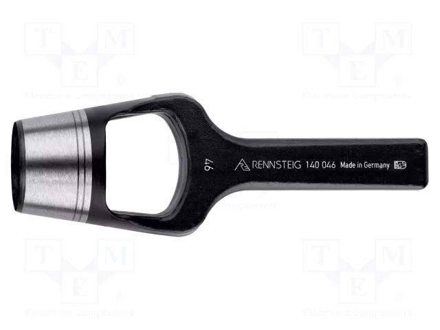 Puncher; for stamping out; 46mm RENNSTEIG REN.1400460