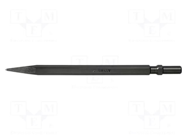 Pointed chisel; for concrete; L: 360mm; Socket size: 16.8÷40mm RENNSTEIG REN.21536001