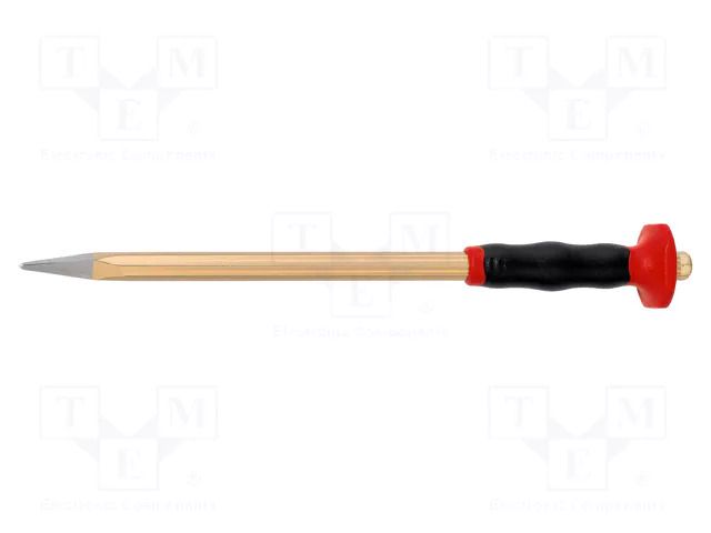 Pointed chisel; 250mm; Plating: varnish RENNSTEIG REN.3612561