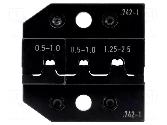 Crimping jaws RENNSTEIG REN.624742-130
