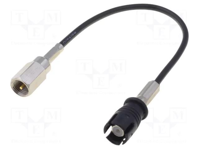 Cable; FME male,RAKU II żeński female; straight; 0.15m PER.PIC. A9618