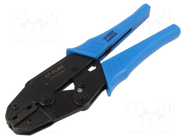 Tool: for crimping; insulated connectors angled; 0.5÷2.5mm2 PARTEX PA-CT-FLAG