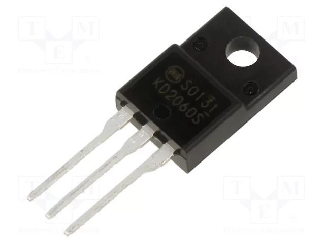 Triac; 600V; 20A; FTO-220AG (5012); Igt: 30mA; Ifsm: 200A SHINDENGEN KD20SF60S-5600