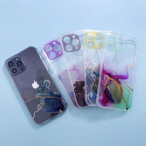 Marble Case for Xiaomi Redmi Note 11 Gel Cover Marble Blue, Hurtel 5907769342936 5907769342936